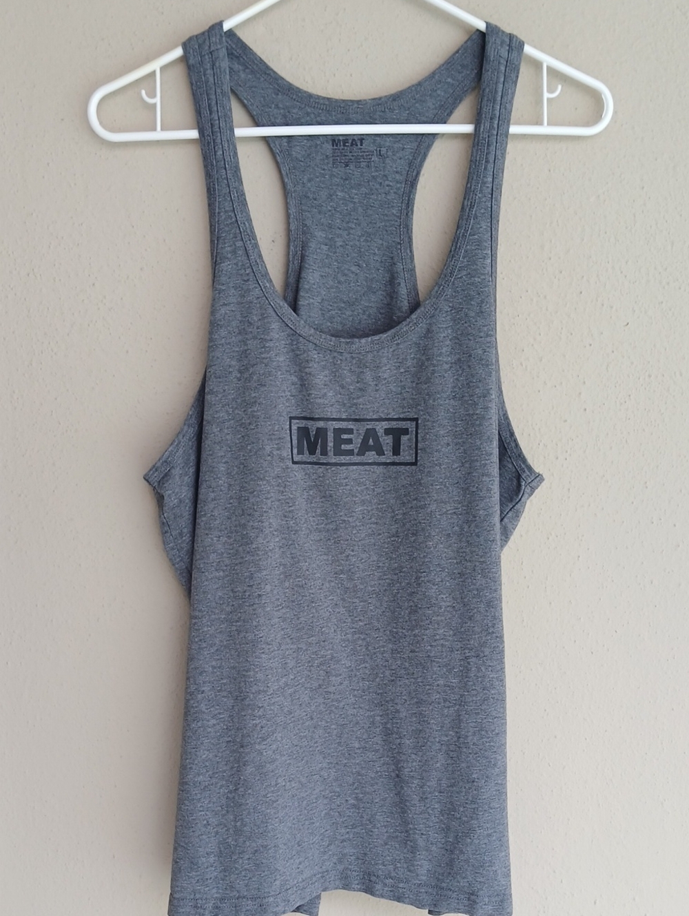 Meat Athletics Tank Top Large tight fitting design